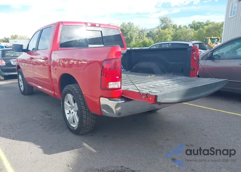 2012 Ram 1500 Slt z USA, uszkodzony, nr VIN 1C6RD7LTXCS266586